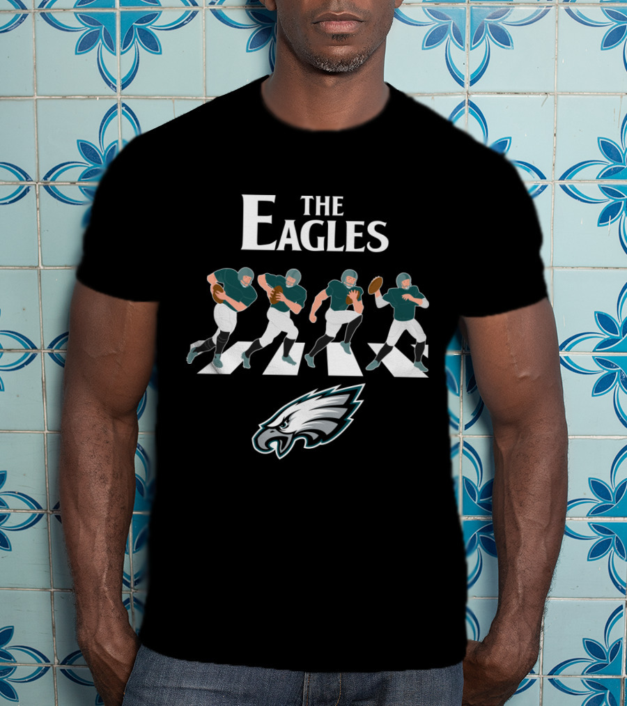 The Eagles Football Abbey Road Philadelphia Eagles T-Shirt