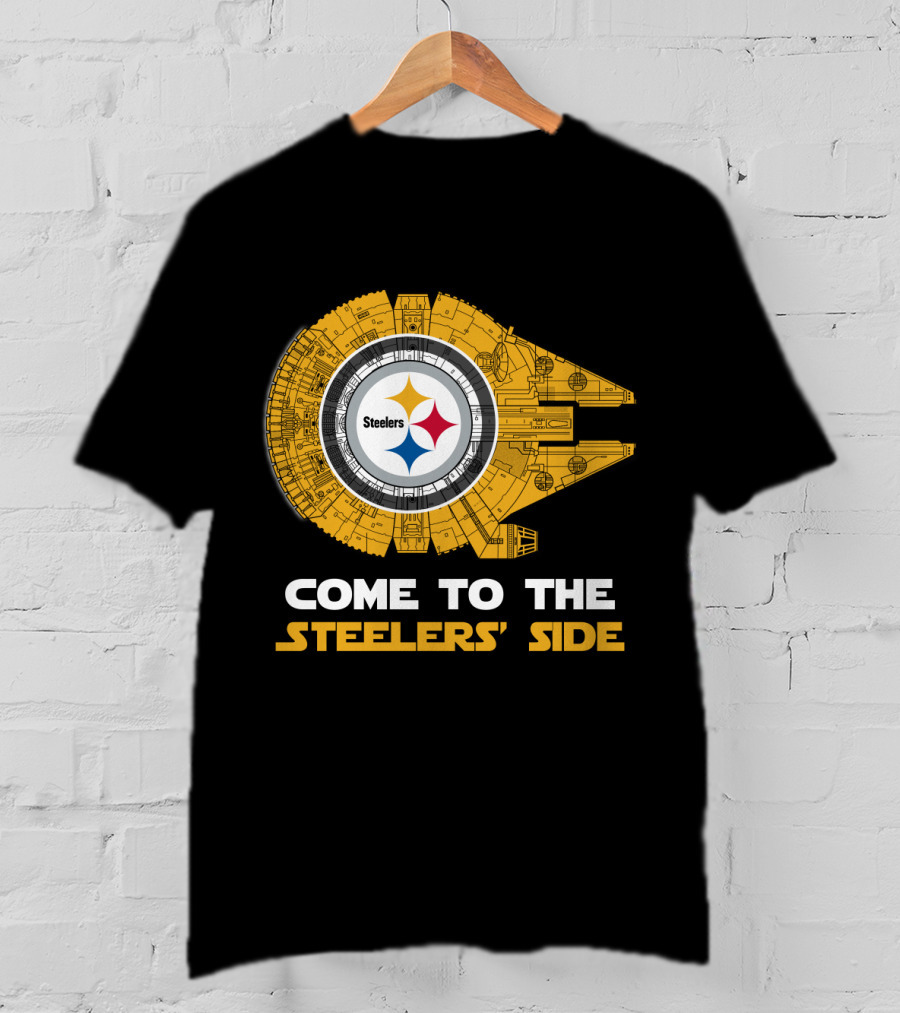 Steelers Come To The Side Millennium Falcon T-Shirt