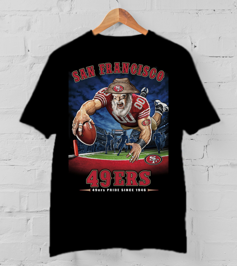 San Francisco 49ers 49ers Pride Since 1946 Touchdown Nfl T-Shirt