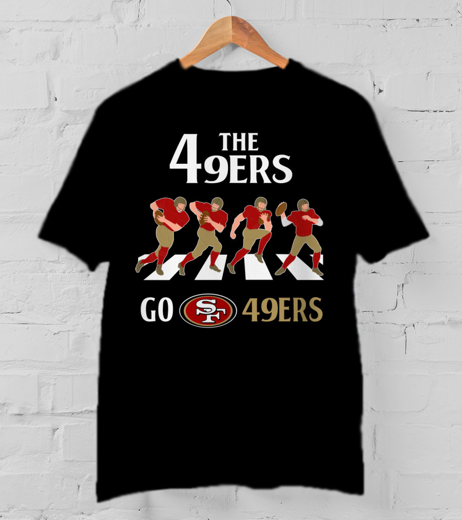 The 49ers Go 49ers San Francisco 49ers Abbey Road T-Shirt