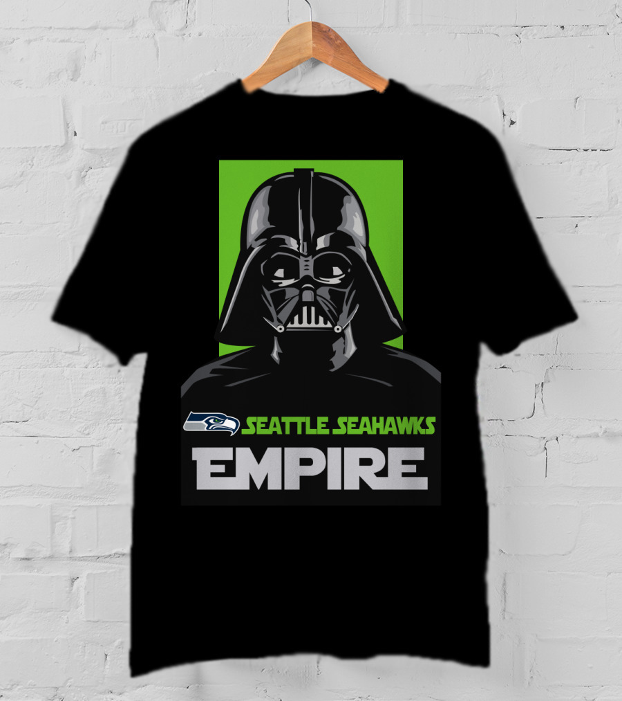 Seattle Seahawks Empire Darth Vader T-Shirt