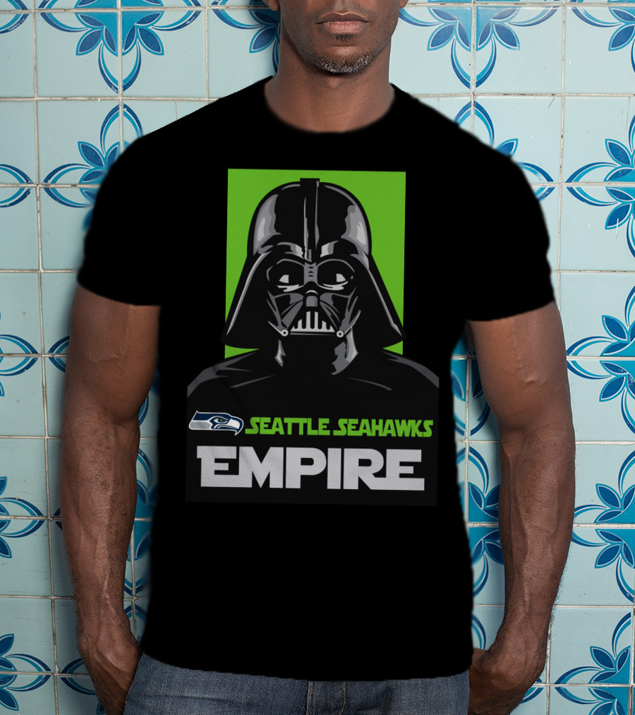 Seattle Seahawks Empire Darth Vader T-Shirt
