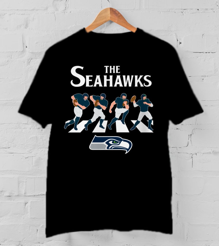 The Seahawks Abbey Road Seattle Seahawks T-Shirt