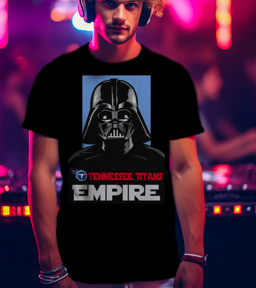 Tennessee Titans Empire Darth Vader T-Shirt
