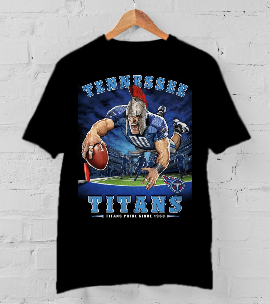 Tennessee Titans Pride Since 1960 End Zone Nfl T-Shirt