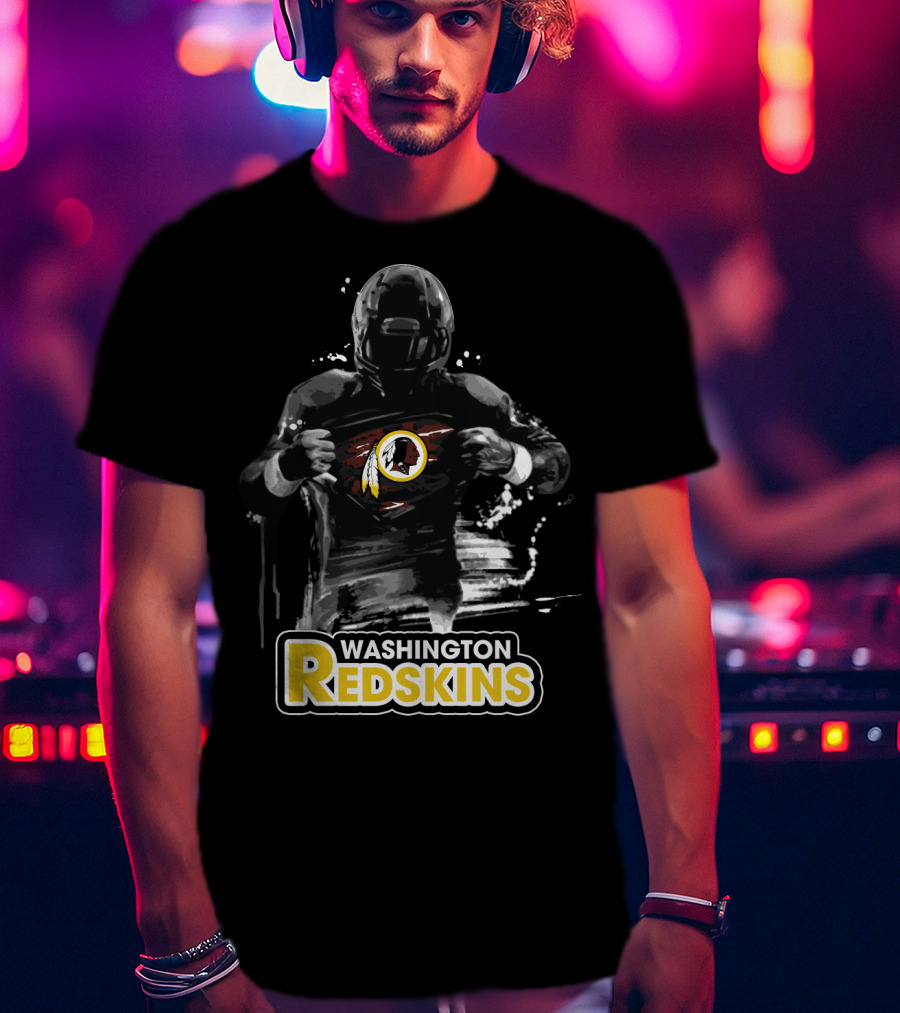 Washington Redskins Football Hero Revealing T-Shirt