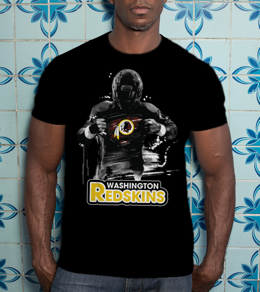 Washington Redskins Football Hero Revealing T-Shirt