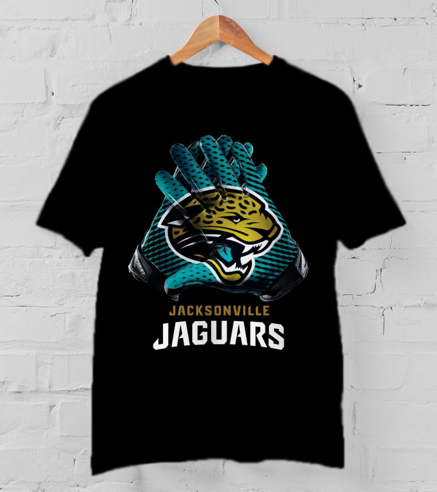Jacksonville Jaguars Nfl Gloves Football Fan Gear T-Shirt