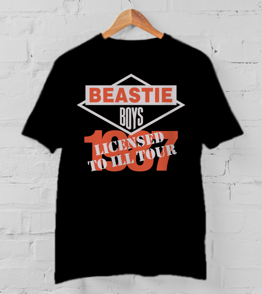 Beastie Boys Licensed To Ill 1987 Tour T-Shirt
