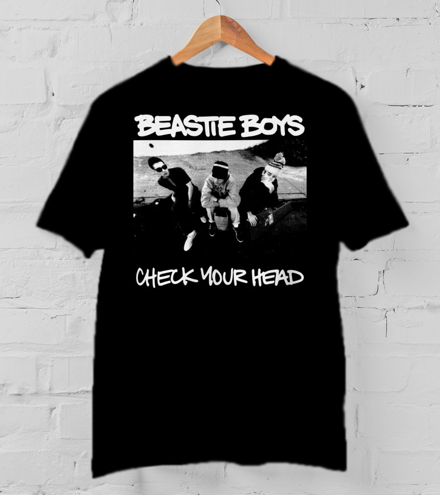 Beastie Boys Check Your Head Black And White Photo T-Shirt