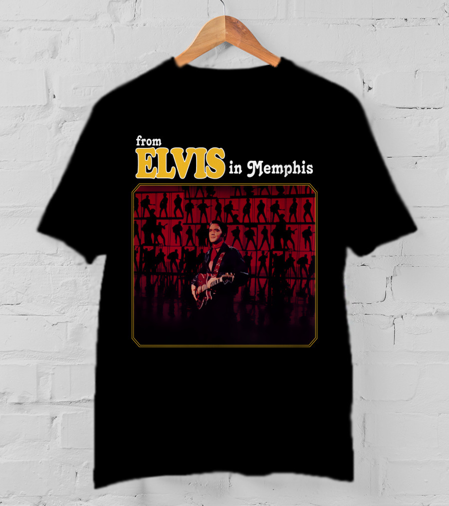 From Elvis In Memphis Silhouette Performance Image EVPL 04 T-Shirt