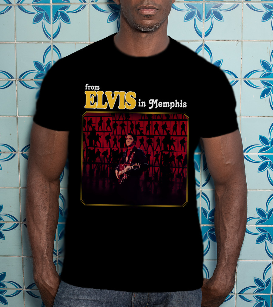 From Elvis In Memphis Silhouette Performance Image EVPL 04 T-Shirt