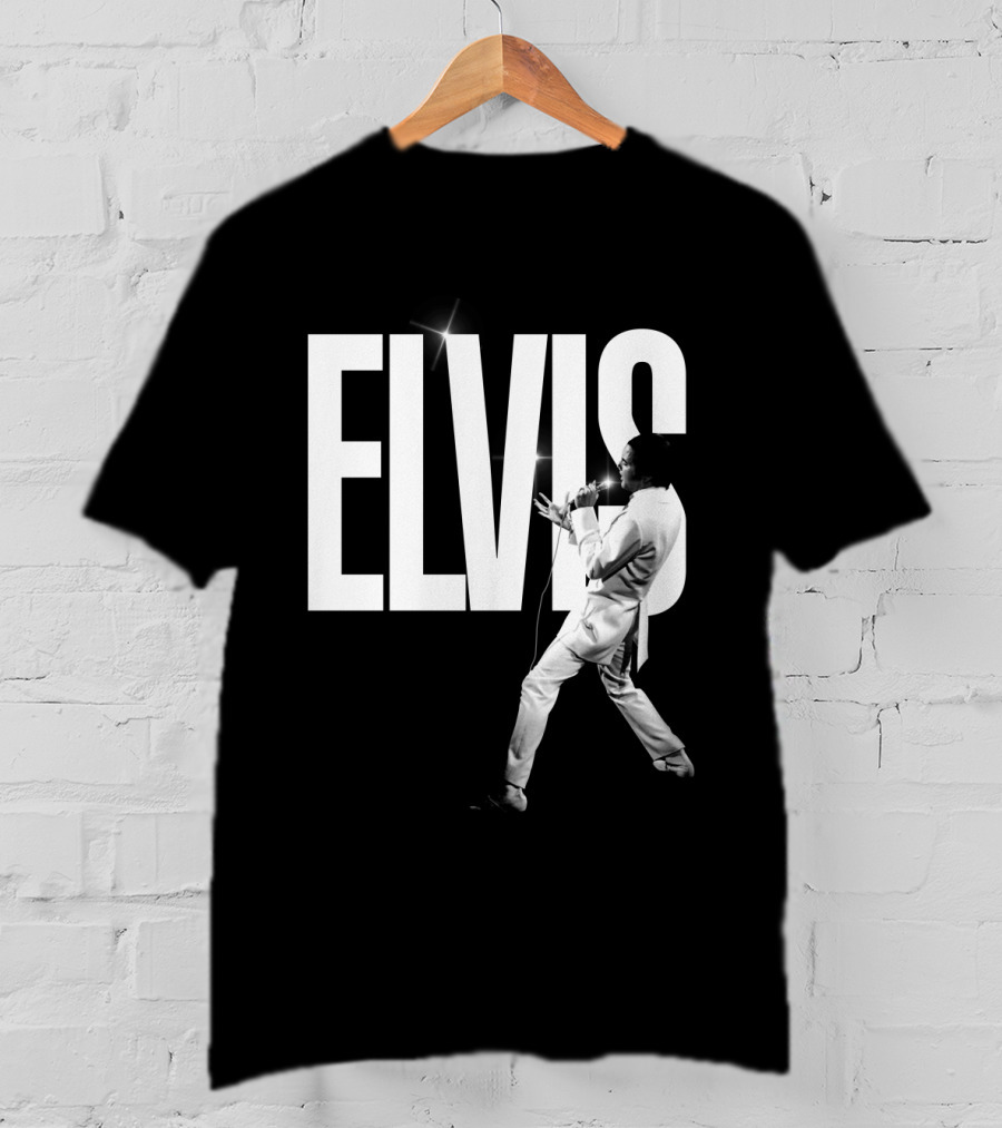 Elvis Sparkling Stage Performance T-Shirt
