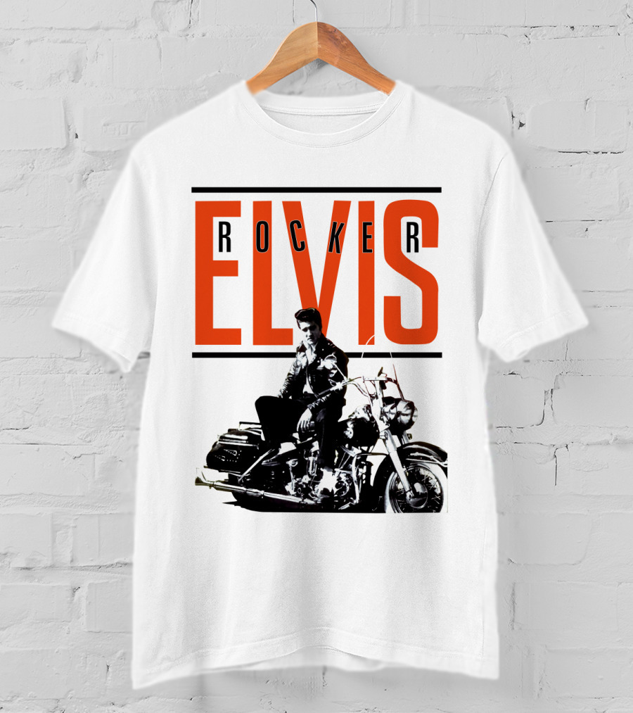 ELVIS Rocker Motorcycle T-Shirt