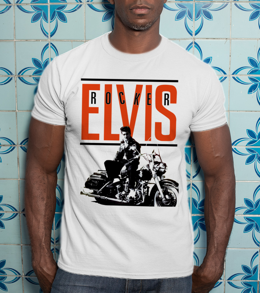 ELVIS Rocker Motorcycle T-Shirt