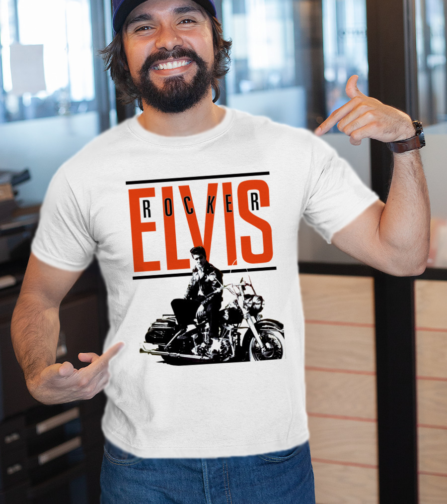 ELVIS Rocker Motorcycle T-Shirt
