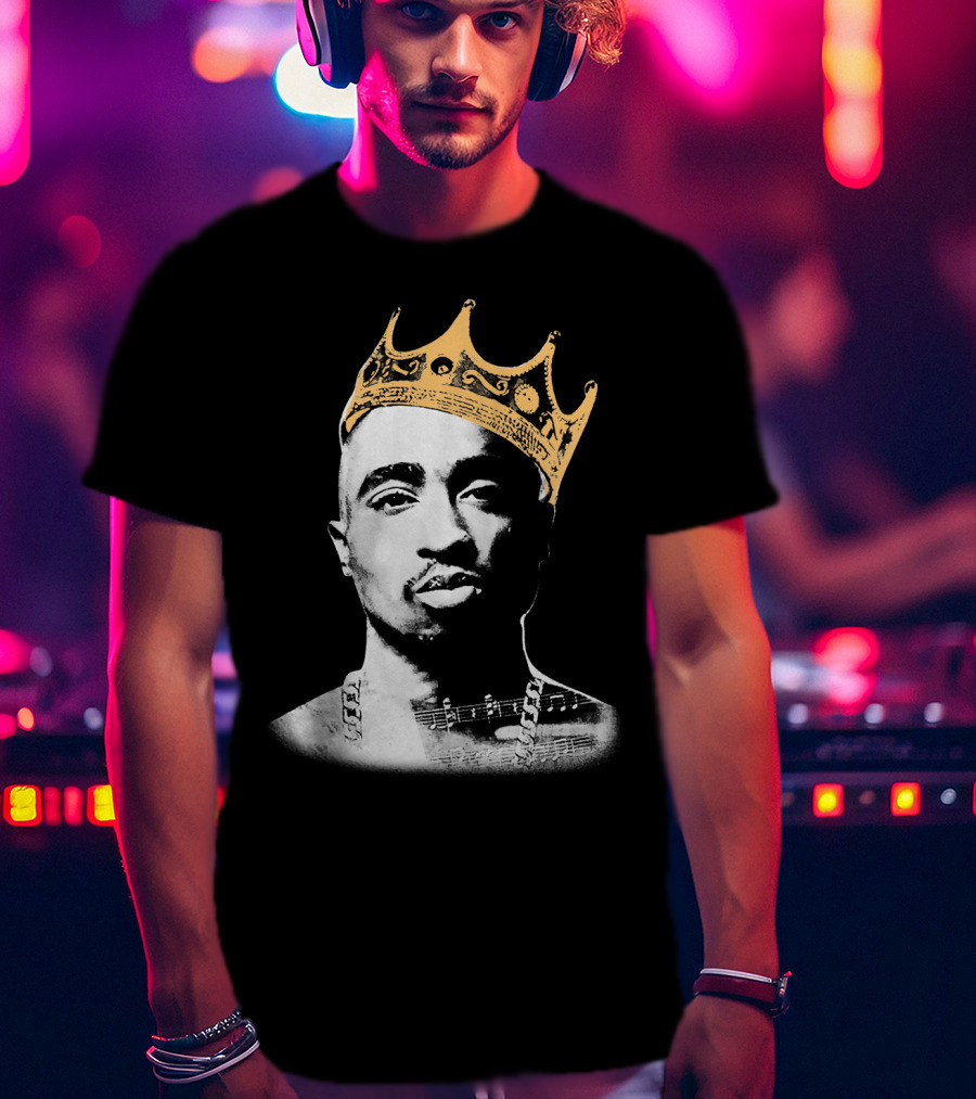 Tpsk Iconic Crowned Portrait T-Shirt