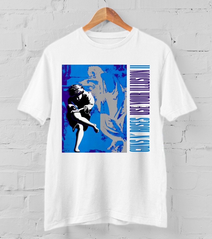 Guns N' Roses Use Your Illusion II Blue Cover T-Shirt