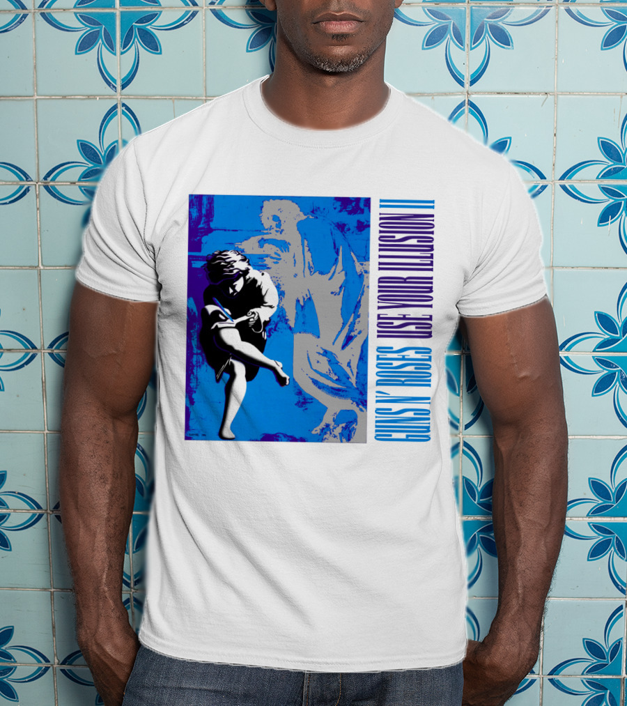 Guns N' Roses Use Your Illusion II Blue Cover T-Shirt