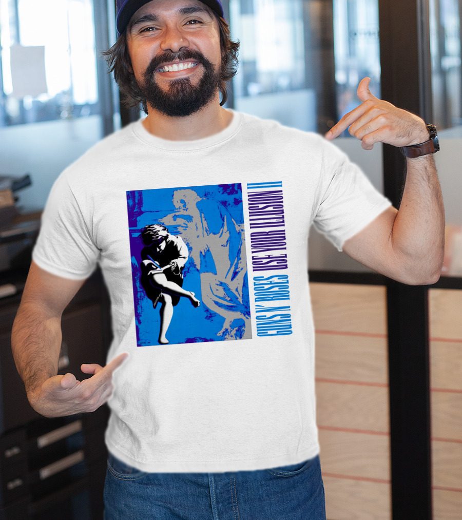 Guns N' Roses Use Your Illusion II Blue Cover T-Shirt