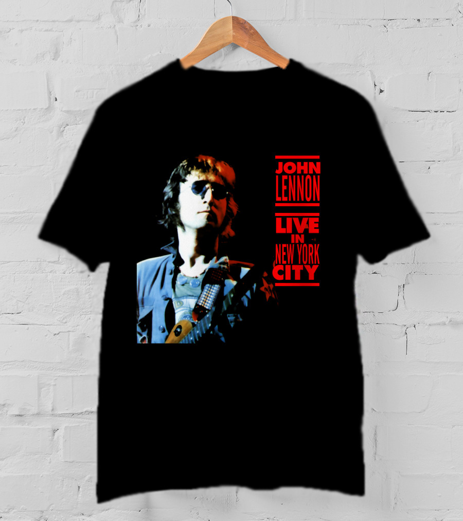 John Lennon Live In New York City T-Shirt