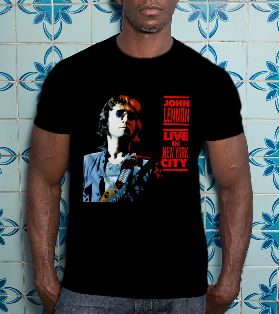 John Lennon Live In New York City T-Shirt