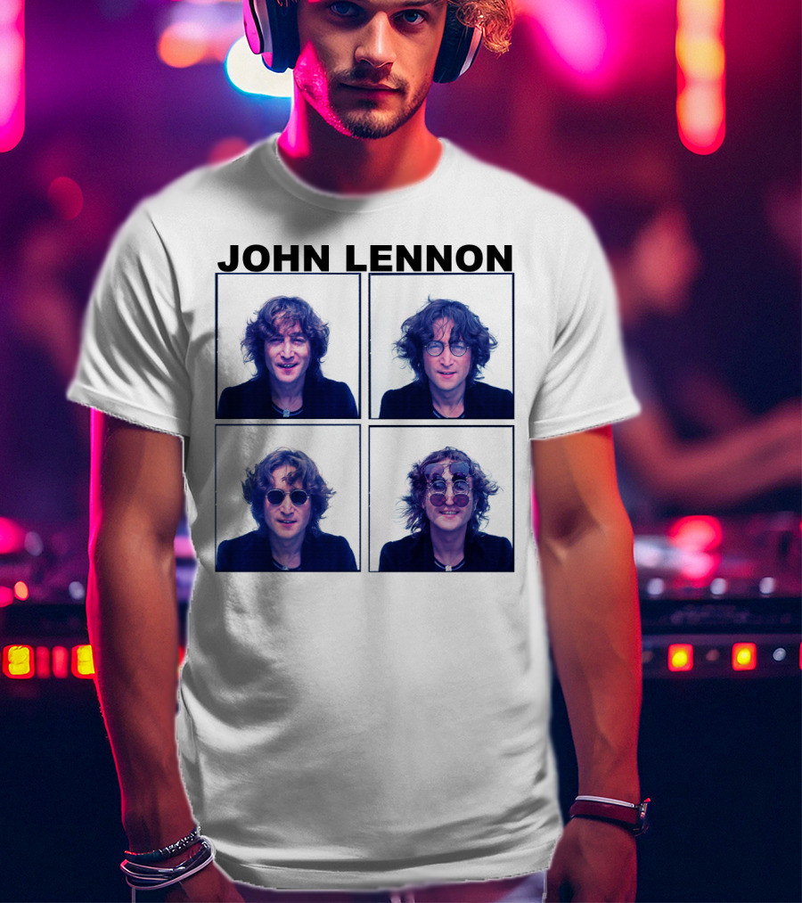John Lennon Photographic Portrait Series T-Shirt