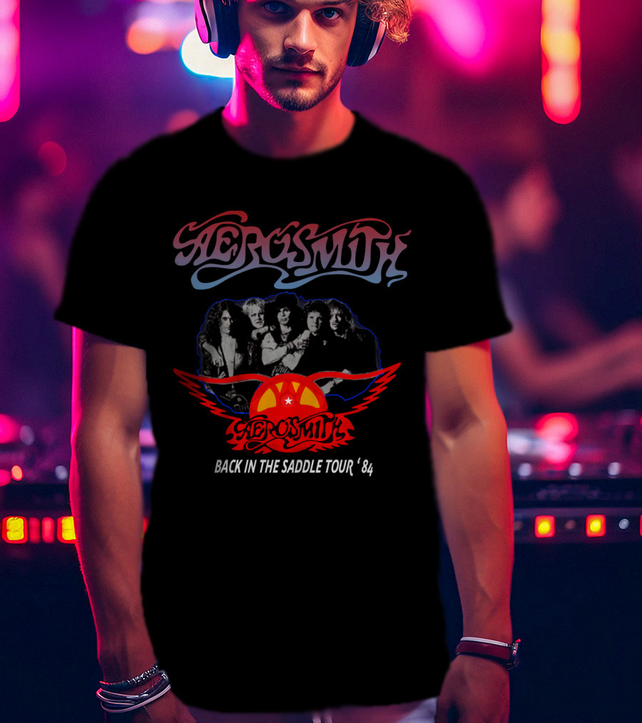 Aerosmith Back In The Saddle Tour '84 T-Shirt