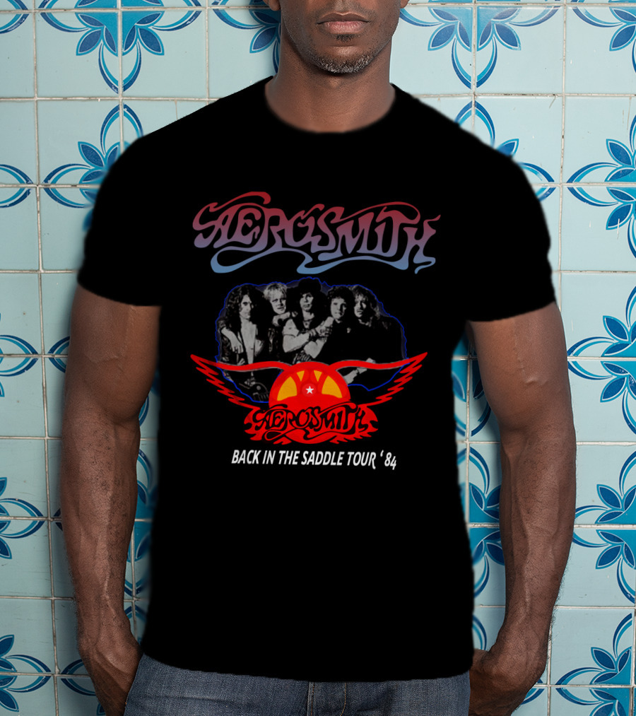 Aerosmith Back In The Saddle Tour '84 T-Shirt