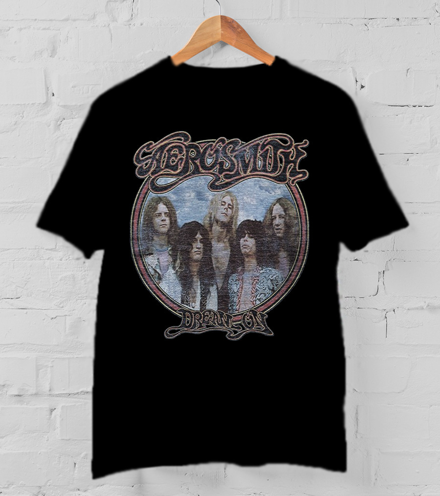 Aerosmith Dream On Vintage Classic Band T-Shirt