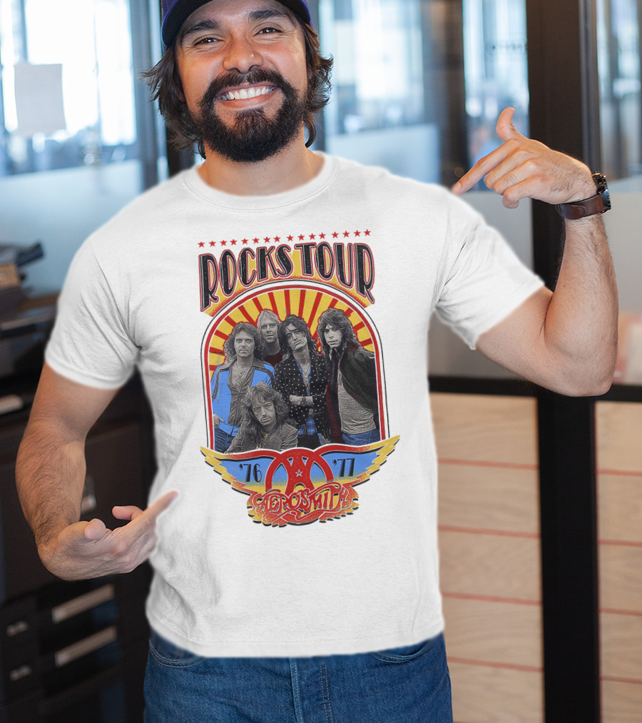 Rocks Tour '76 '77 Aerosmith T-Shirt