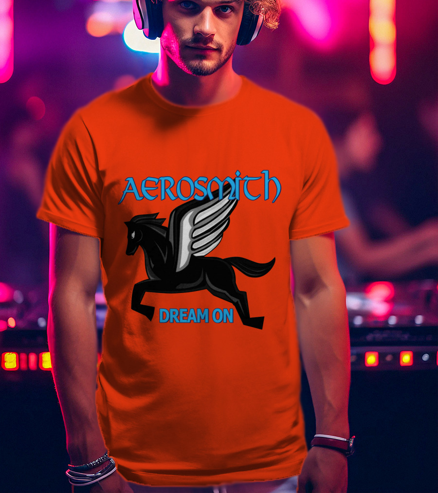 Aerosmith Dream On Pegasus T-Shirt