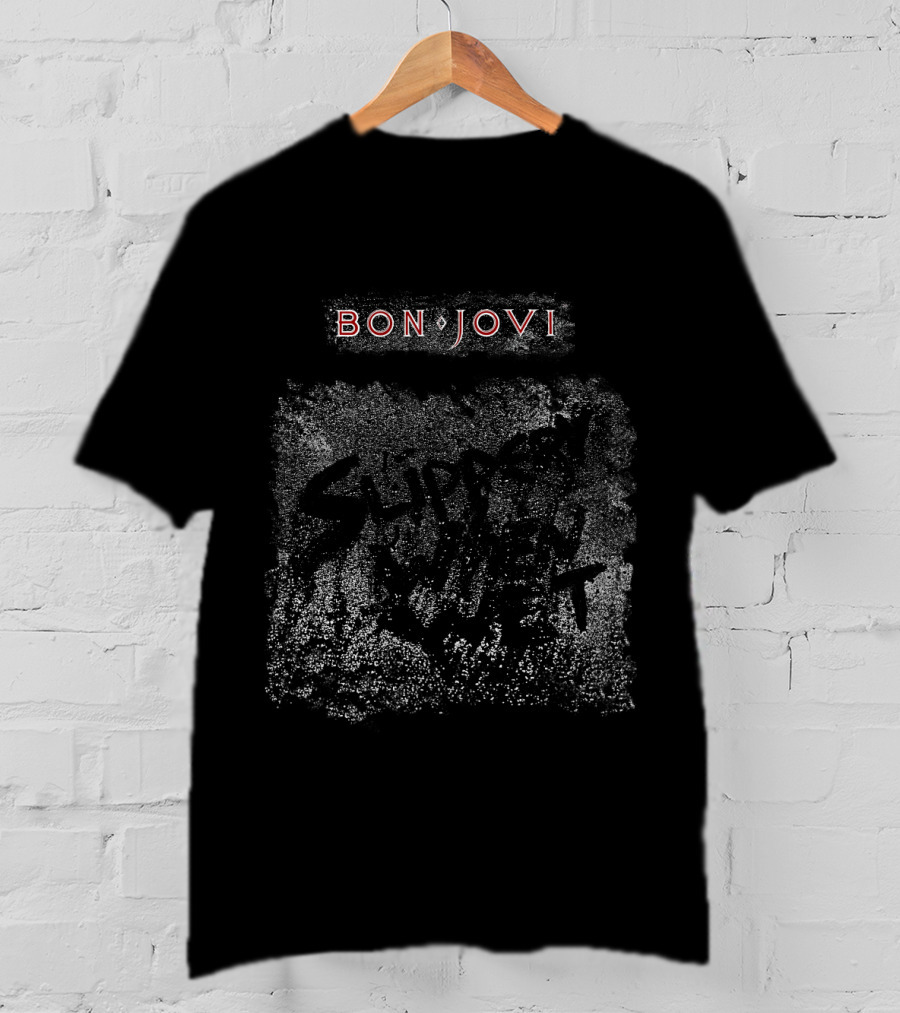 BON JOVI Slippery When Wet T-Shirt