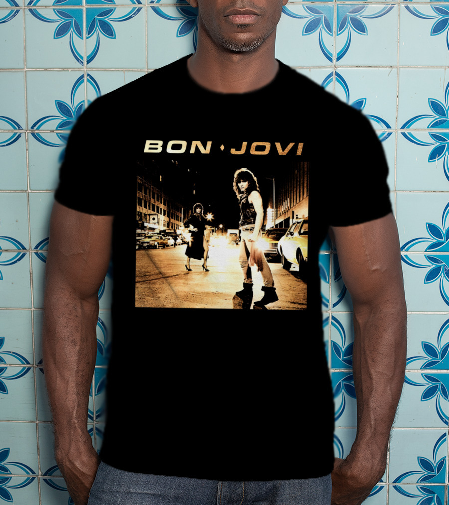 BON JOVI Urban Street Scene T-Shirt