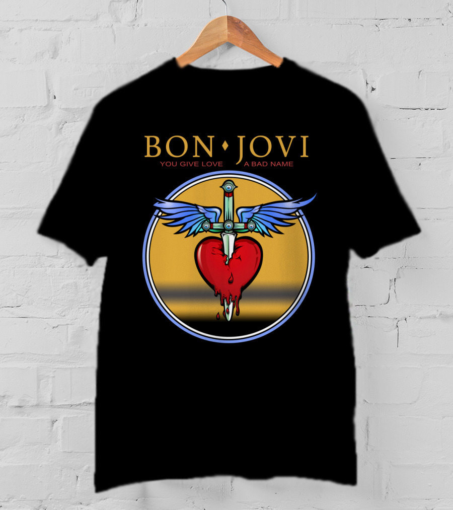 Bon Jovi You Give Love A Bad Name Bjv 13 T-Shirt