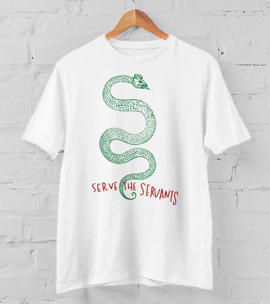 NVN 01 Serve The Servants Snake With Crown T-Shirt