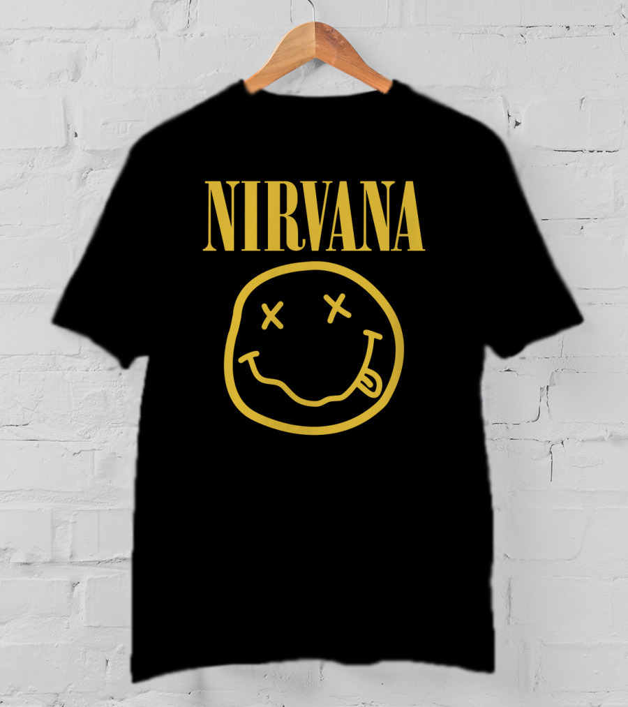Nirvana Smiley Face T-Shirt