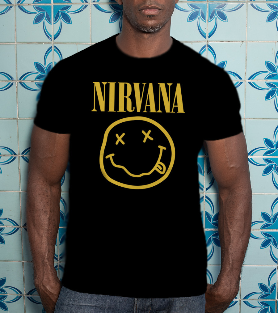 Nirvana Smiley Face T-Shirt