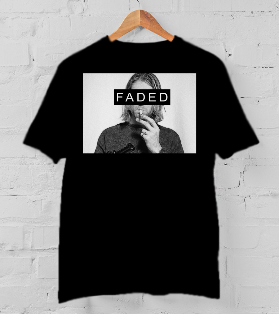 FADED NVN 17 Image With Cigarette T-Shirt