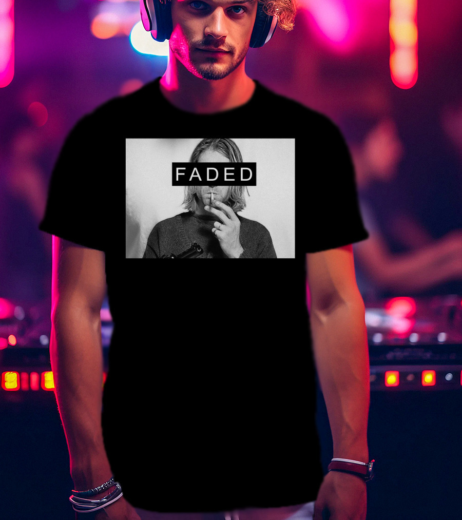 FADED NVN 17 Image With Cigarette T-Shirt