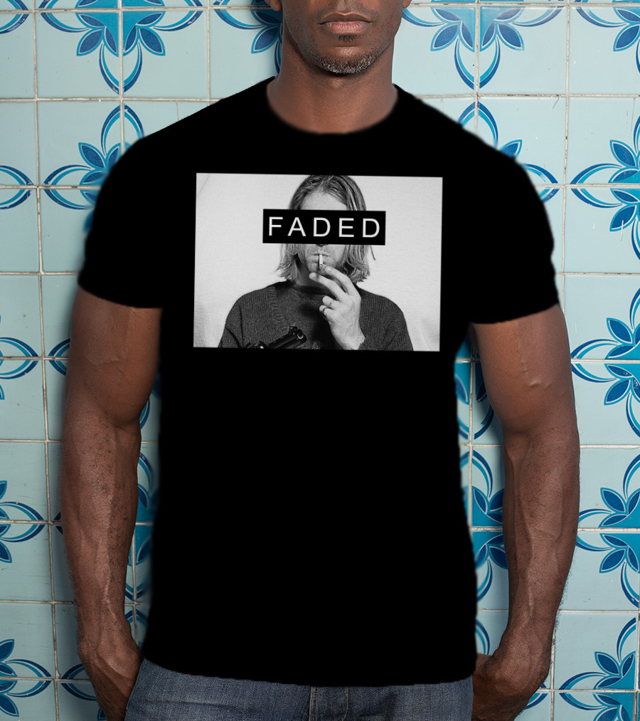 FADED NVN 17 Image With Cigarette T-Shirt