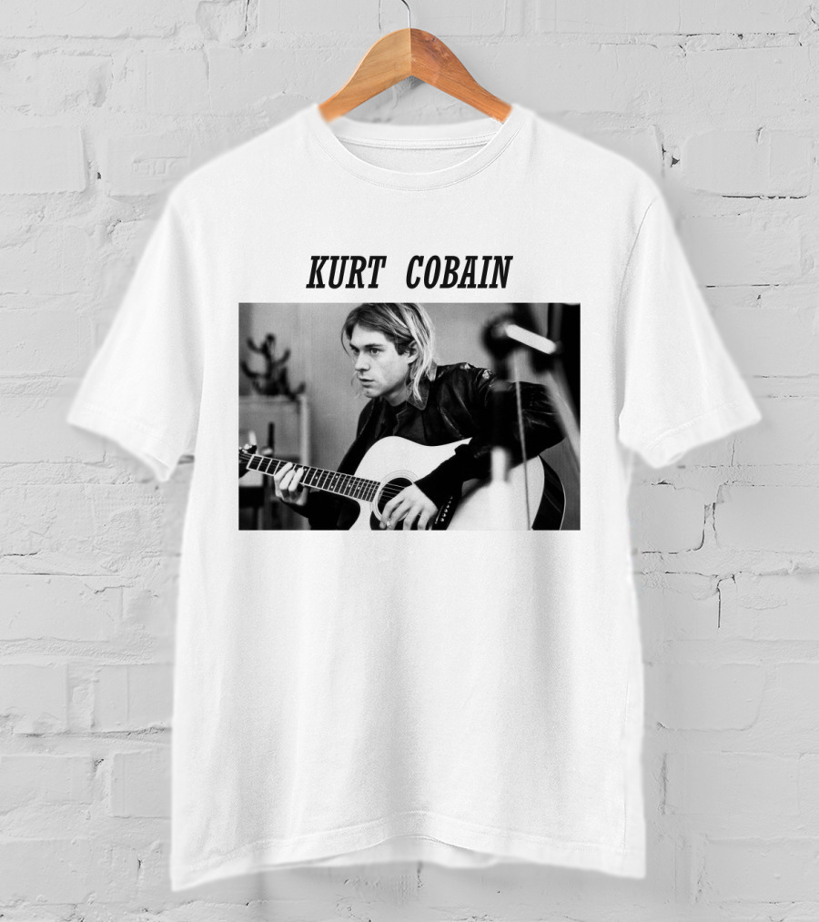 Kurt Cobain Solo Album Montage Of Heck November Release T-Shirt