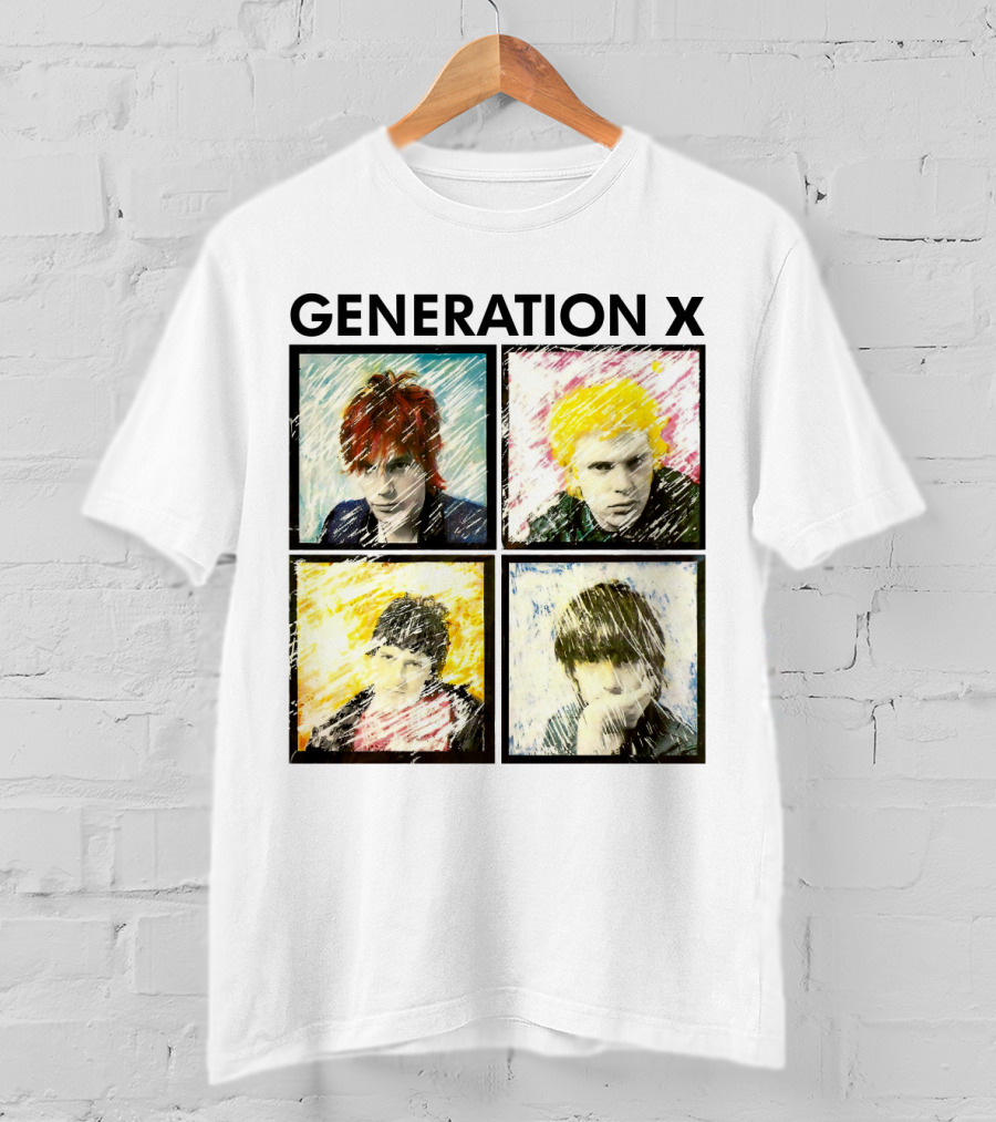 GENERATION X GX 02 Wild Pop Art Style Portraits T-Shirt