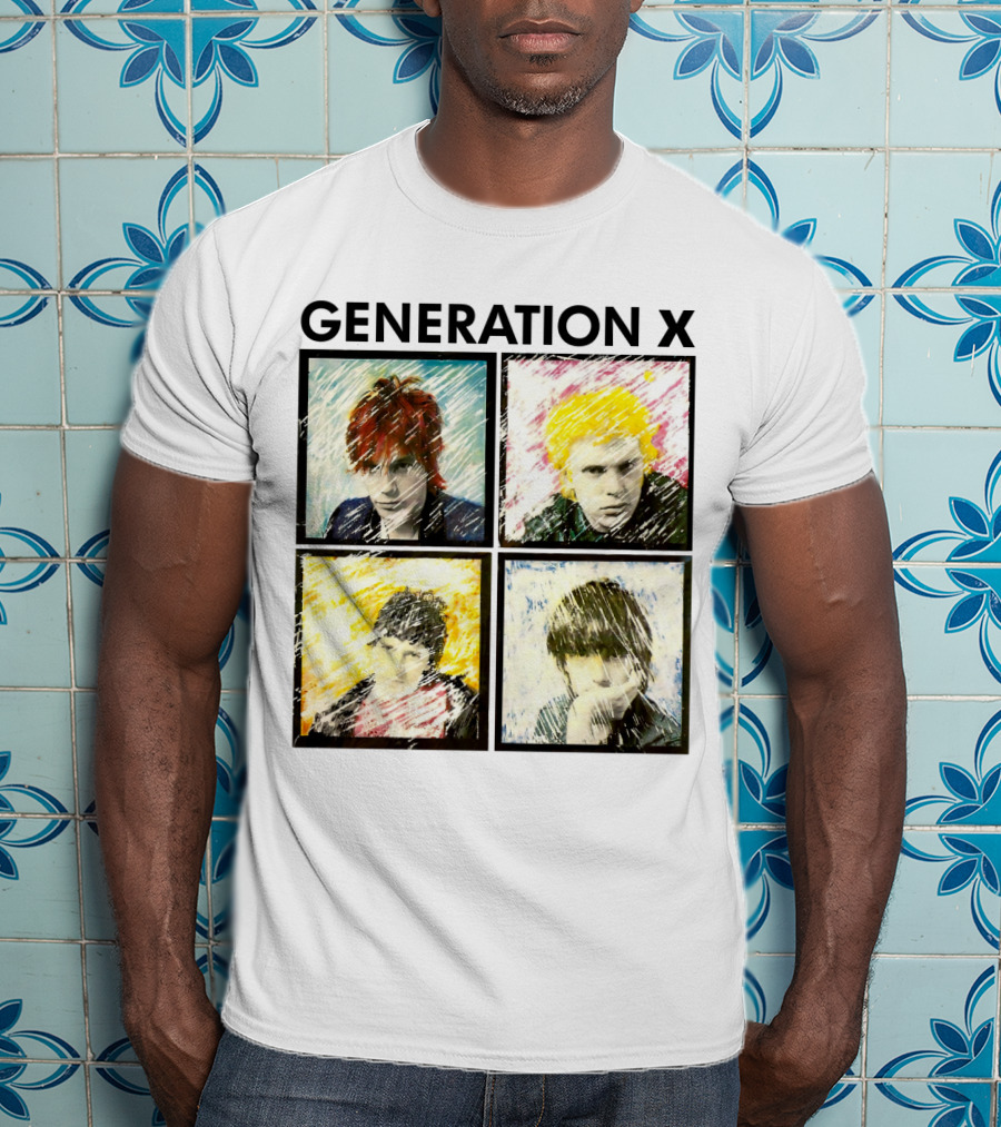 GENERATION X GX 02 Wild Pop Art Style Portraits T-Shirt
