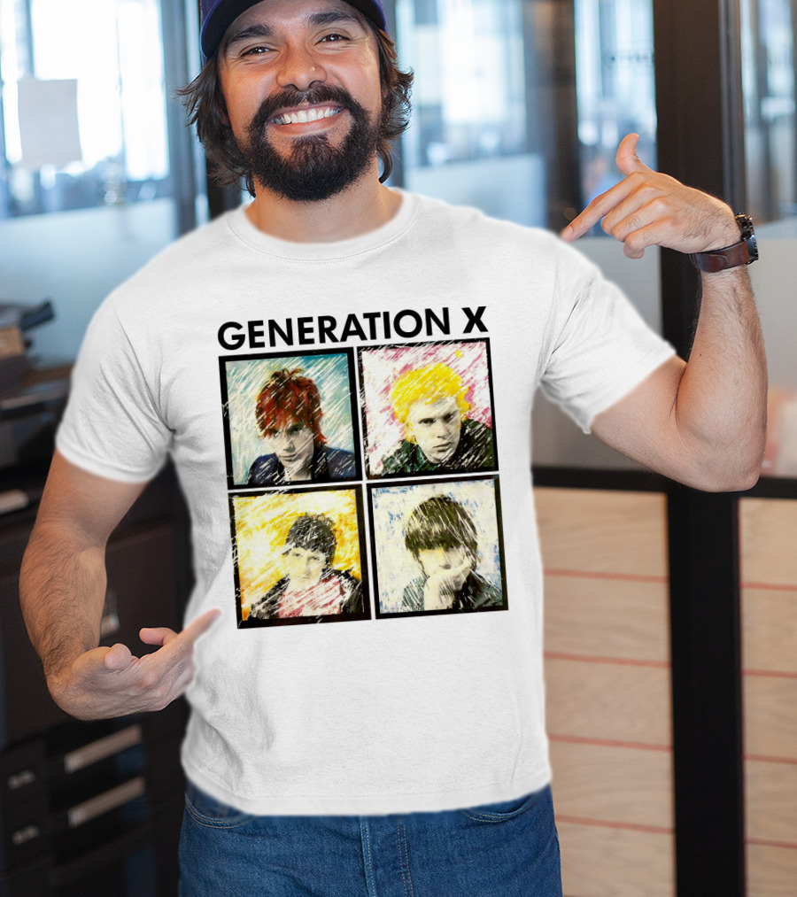 GENERATION X GX 02 Wild Pop Art Style Portraits T-Shirt
