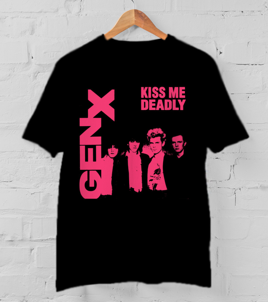 GEN X Kiss Me Deadly Band T-Shirt
