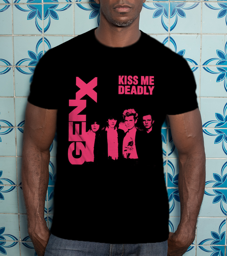 GEN X Kiss Me Deadly Band T-Shirt