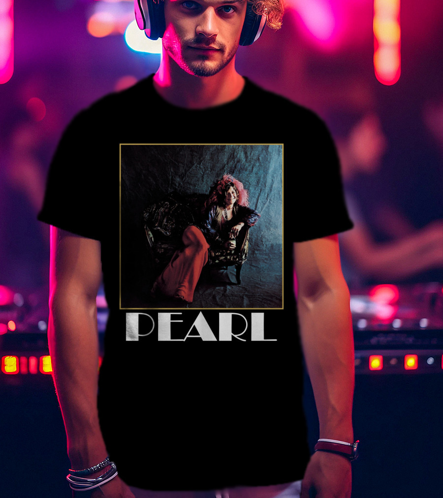 Pearl Album Cover Sofa Portrait Jnjl T-Shirt
