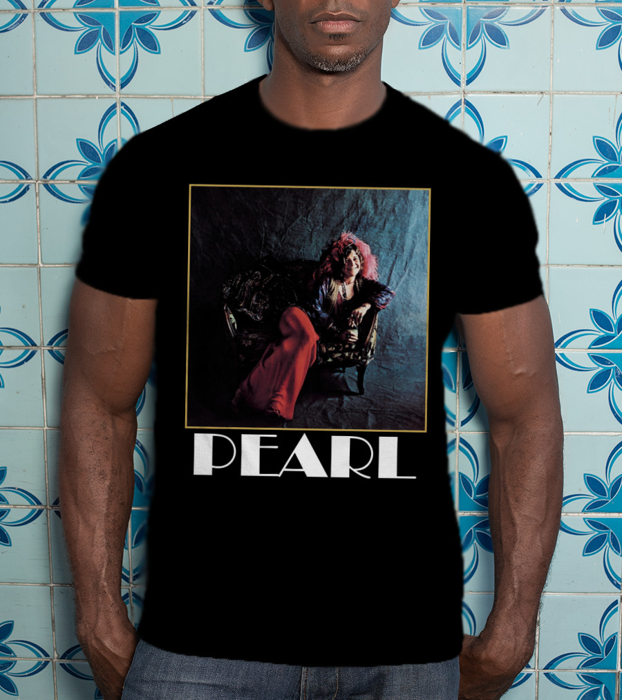 Pearl Album Cover Sofa Portrait Jnjl T-Shirt
