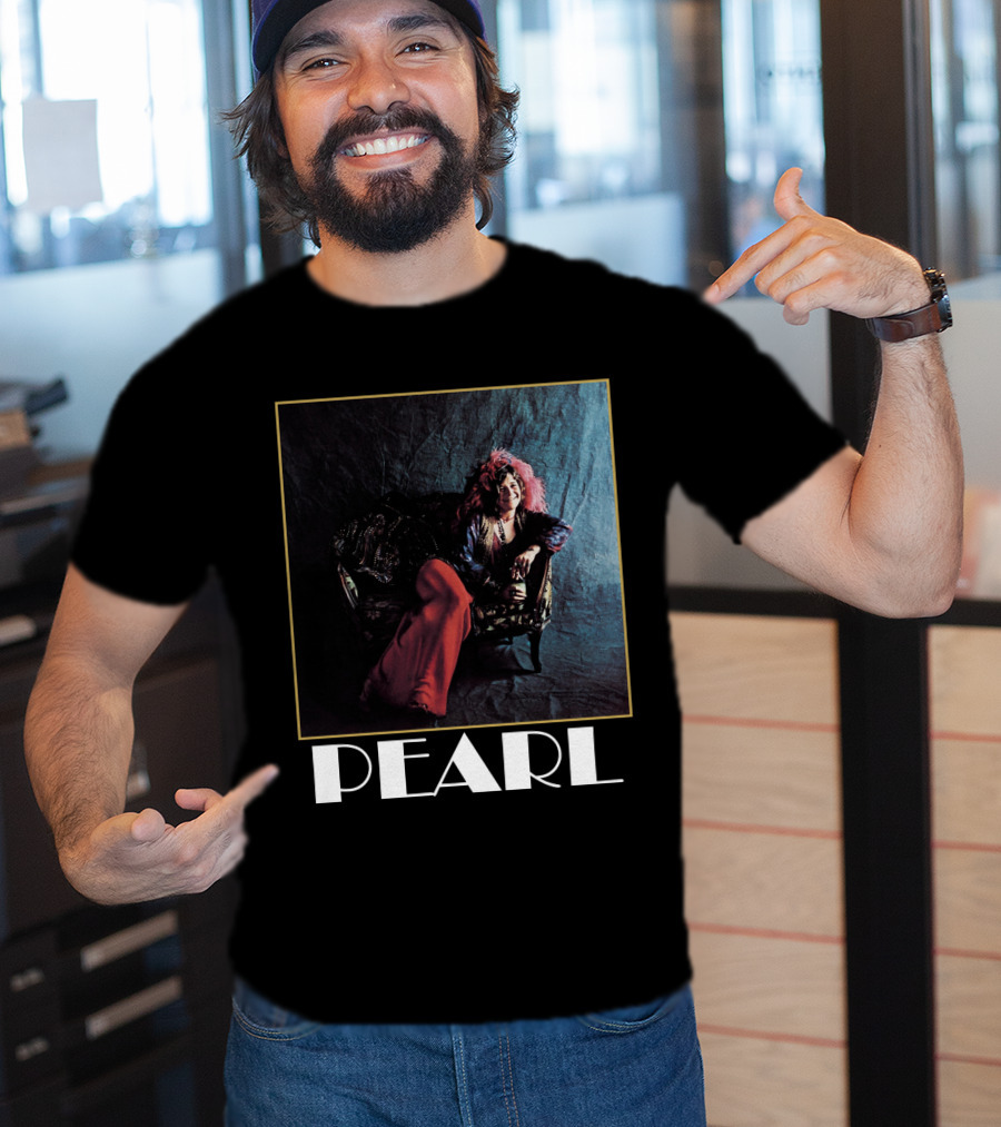 Pearl Album Cover Sofa Portrait Jnjl T-Shirt